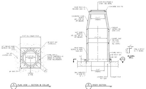 stormwater junction box detail|48x48 stormwater junction box.